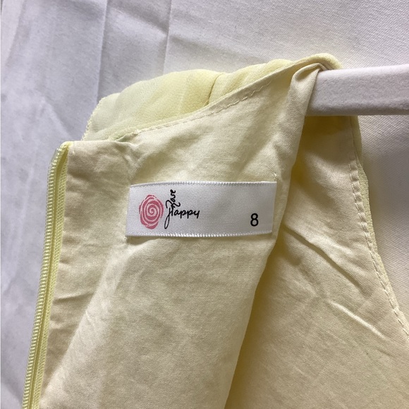 Happy Rose Chiffon Tie Back Dress - Picture 3 of 3